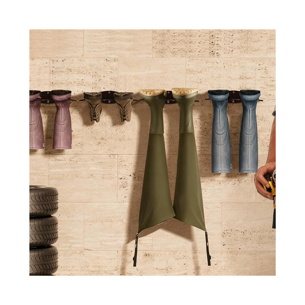 2 Pcs Boot And Wader Hanger Boot Rack Wader Hanger Shoe Rack Holder For Closet, Entryway, Fishing Gear, Garage Storage 6031264426224
