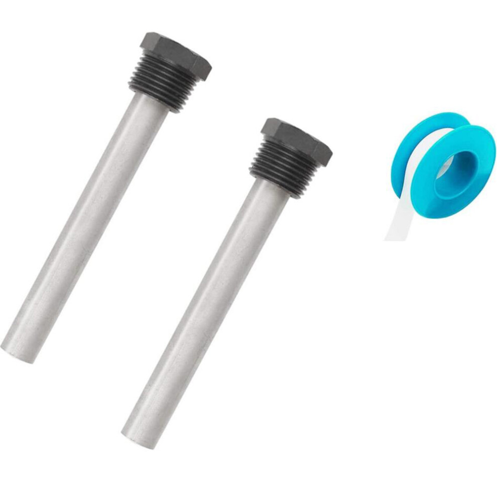 Rv Water Heater Aluminum/Zinc Anode Rod For Atwood Heaters, 2 Pack 1/2Inch Npt Rv Hot Water Tank Anode Rod For Rv Heater 4712467340754
