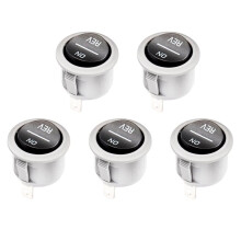 5 Stuks Universele Schakelaars voor Vooruit en Achteruit voor de Originele Huiren Sapcentrifuge/Sapmachine, Ronde aan/Uit-Schakelaar
