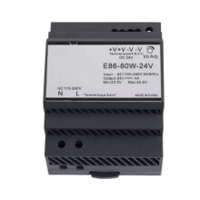 80W-24V DIN Rail Power Supply 220V DIN Rail Mounting E86 Transformer 4A AC- AC 220V to 48V Transformer