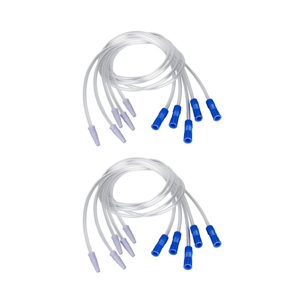 Urinary Drainage Bag Extension Tubing, 36" Flexible Catheter Drain Tube, Universal Drainage Connector 10 Pcs