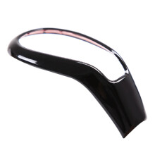 Glossy Black Gear Knob Shift Cover Trim Gear Shift Knob Shifter Lever Cover for XC60 V40 S60 S80 13-18