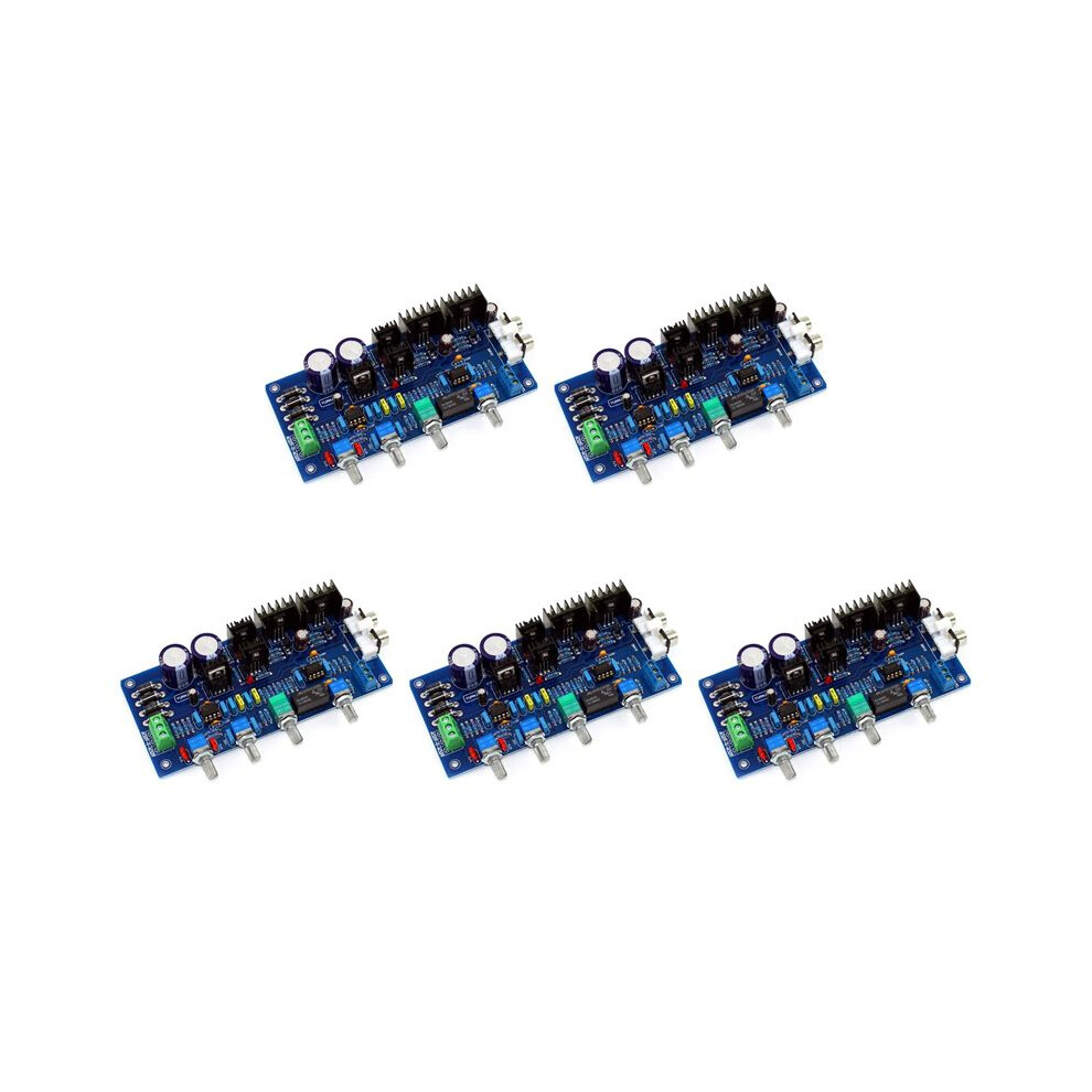 5X Preamp Tone Board, 2.0 Preamp Stereo Hifi Ne5532 Tone Board Preamplifier, Amplifier Preamplificador 4714078931581