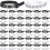 100 Pack Reusable Finger Size Gauge Measure  Sizer Plastic US  Measurement Tool White and Black 1