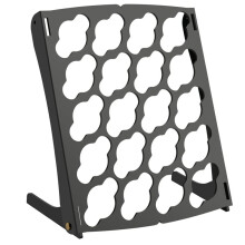 For K Cup Holder, 20 Cup Pods Coffee Pod Storage Organizer Stand, for Counter Coffee Bar Office Black