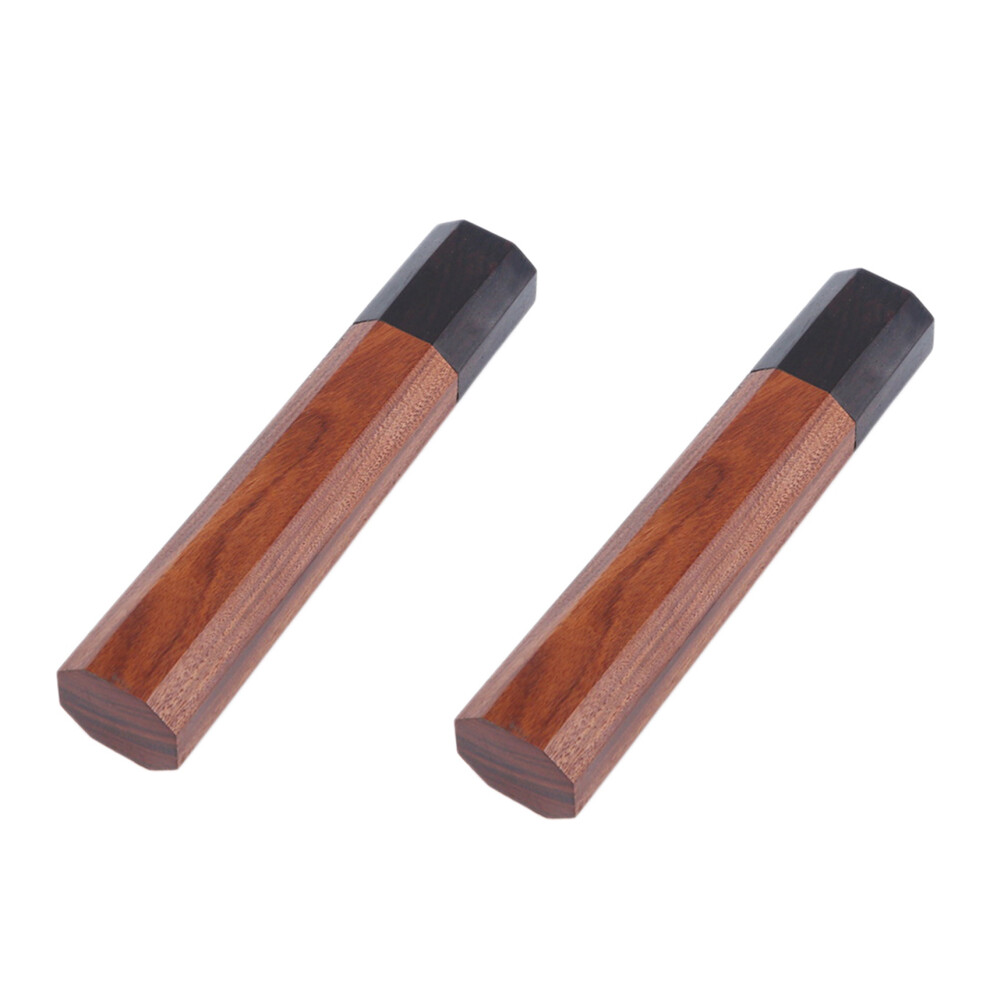 2X Japanese Chef Knife Handle Diy Kitchen Knives Eco Friendly Wooden Knife Making Details Accessories Octagonal Handle 6031386948574
