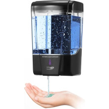 Automatic Soap Dispenser Touchless,600ml/20oz Commercial Hand Soap Dispenser,Wall Mount Dispenser for Offices Home Hotel