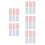 PVC Breaker Panel Labels Colored Self Adhesive Safety Stickers 2