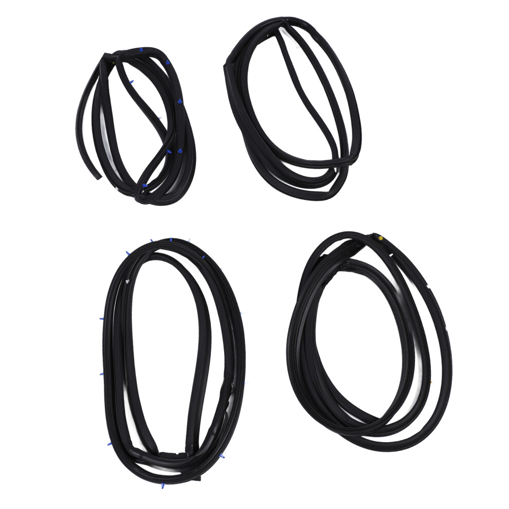 Door Weatherstrip Moulding 4Pcs Civic 06-11 7055741359880