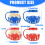 Mikrowellen-Popcorn-Maker, Mikrowellen-Snack-Popcorn,-Blau 3L 2