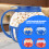 Mikrowellen-Popcorn-Maker, Mikrowellen-Snack-Popcorn,-Blau 3L 4