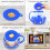Mikrowellen-Popcorn-Maker, Mikrowellen-Snack-Popcorn,-Blau 3L 6