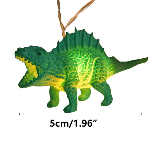 Dinosaur String Lights 4.9 FT 10 LED Battery Operated 2