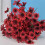 Bouquet di margherite artificiali, gerbere di seta, 5 teste 2