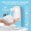 450ml Automatic Soap Dispenser Infrared Sensor Type-C Charging Touchless  Liquid Soap Dispenser Foam 4