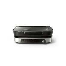 Griglia per carne Philips HD6212/90 - 2400 W, nero/argento