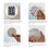 Battery Powered Christmas Window Lights LED Snowman Bell 6