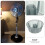 5x plastic afdekkingen voor ventilatorbladmoeren 2