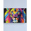 Regenbogenlöwe Graffiti Leinwanddruck 2