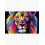 Regenbogenlöwe Graffiti Leinwanddruck 3