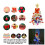 Mini Desktop Christmas Tree with Lights & 22 Ornaments 4