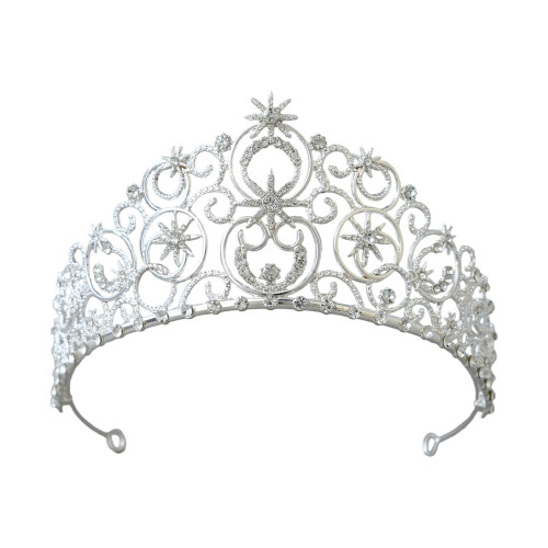 Prinzessinnen-Diademe, Haarschmuck,-Silber