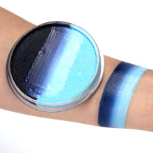 Pintura UV para cara y cuerpo 30 g 7,3 cm Ø Naranja/Azul