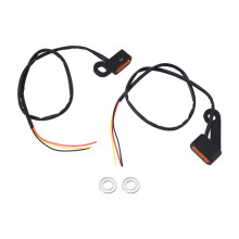 Motorcycle LED Turn Signal Light Running Indicator Lamp for Touring Street Road Glide Softail
