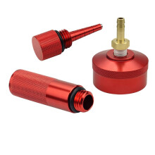 Extended Run Brass Hose Fitting Gas Cap Change Funnel Magnetic Oil Dipstick for  Generator EU2000i EU1000i