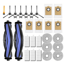 For M3/M3 MAX/M3L Robot Vacuum Cleaner Main Roller Side Brush Mop Cloth Dust Bag HEPA Filte Accessories