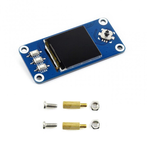 For Raspberry Pi 1.33 Inch LCD Display HAT 240x240 SPI Interface IPS Screen with Embedded Controller for Pi 5/4B/3B/Zero