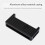 For Raspberry Pi ZERO 2W Aluminum Case Passive Cooling Protective Metal Shell with Heat Dissipation for Radxa 4