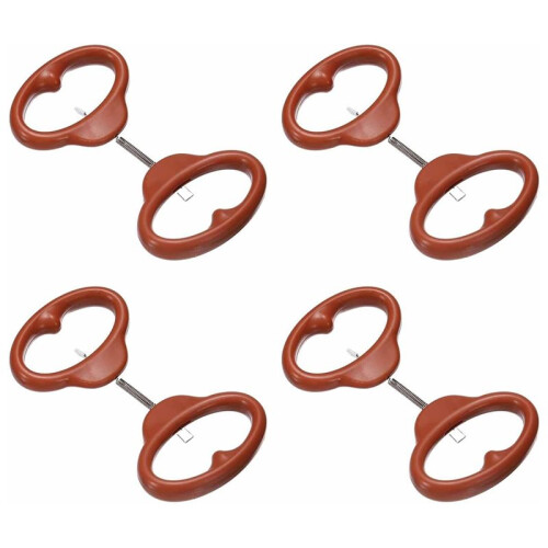 Pottery Wire Tool 4Pcs 1.57" Standard Clay Wire Cutter Cutting Pottery Tools with Plastic Handle