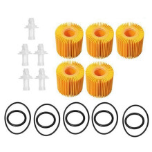 5PCS Oil Filter Kits for Avalon Camry Highlander RAV4 Sienna Tacoma Venza 04152-YZZA1 04152-31090
