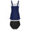 Womens Tankini Swimsuits Tummy Control 2 Piece Ruched-Blue XL 3