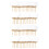 60 pcs/lot wedding White Paddle Fan for wedding decoration 1