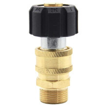 2X High Pressure Washer Adapter Set Quick Connect Kit, Metric M22-15mm, TWIS292