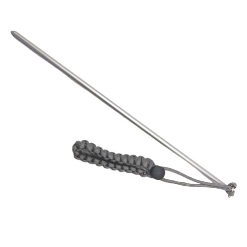Scuba Diving Stick Diving Probe Needle With Nylon Rope-grey