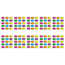 10 Blatt leere Preisaufkleber in verschiedenen Farben, buntes-E.