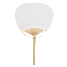 40pcs Pure white bamboo handle blank calligraphy painting blank group fan fan fan white fan