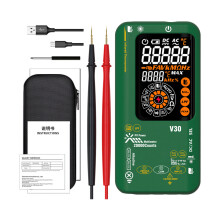 Fortschrittliches Digitalmultimeter mit Laserthermometern und