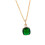 Delicate Square Crystal Necklace Versatile Design-JDN0312228GN 1