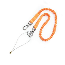Tool Lanyard with Two Buckles Strap Safety Rope-as picture