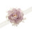 Artificial Pearls Decors Wedding Wrist Corsage 3D-Light grape 1