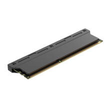 140x35x9mm Aluminum Memory Heat Dissipation Heat Sink-Black