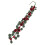 Miniature Flower Decorative Rose Vine For Model Project-Red 1