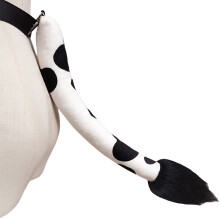1Piece Cow Costumes Accessories for Kids-Cow tail black white