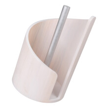 Paper Towel Holder Kitchen Roll Paper Stand Natural-White
