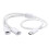 Type C Splitter Charging Cable For Solar Security Camera-White 1