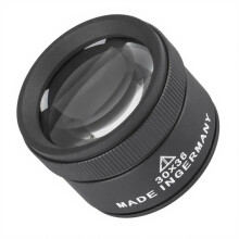 Handheld 30X Magnifying Glass Lens Monocle Magnifier-Black
